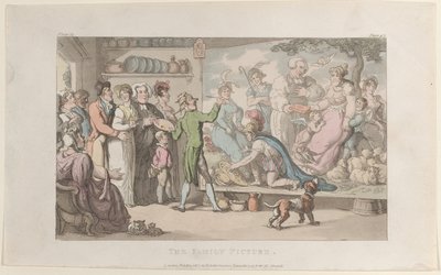 Perhekuva, The Vicar of Wakefield, 1. toukokuuta 1817, 1. toukokuuta 1817. tekijältä Thomas Rowlandson