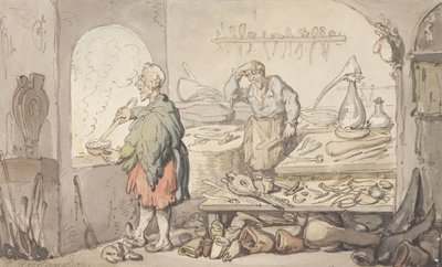 Lasitehdas tekijältä Thomas Rowlandson