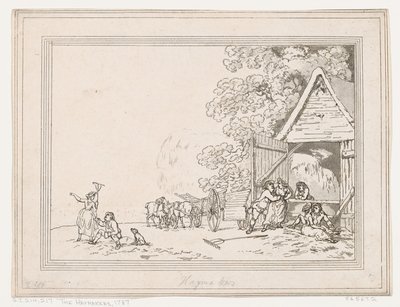 Heinäntekijät, 1787, 1787. tekijältä Thomas Rowlandson