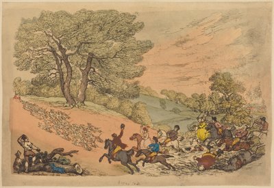 Metsästys tekijältä Thomas Rowlandson
