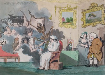 Hypokondria tekijältä Thomas Rowlandson