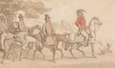 Johnny Newcomen sotaseikkailut tekijältä Thomas Rowlandson