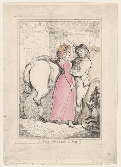 Millerin rakkaus, 18. elokuuta 1798, 18. elokuuta 1798. tekijältä Thomas Rowlandson