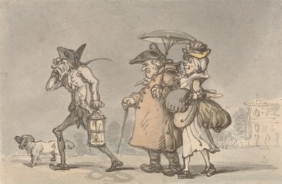 Maaseudun kurjuudet tekijältä Thomas Rowlandson