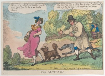 Virhe, 1. elokuuta 1809, 1. elokuuta 1809. tekijältä Thomas Rowlandson