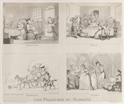 The Pleasures of Margate, 25. heinäkuuta 1800, 25. heinäkuuta 1800. tekijältä Thomas Rowlandson
