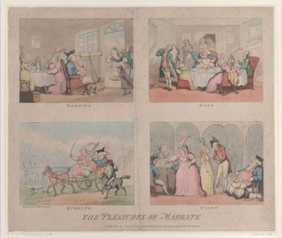 The Pleasures of Margate, 25. heinäkuuta 1800, 25. heinäkuuta 1800. tekijältä Thomas Rowlandson