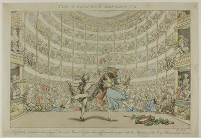 Näkymä edessämme tekijältä Thomas Rowlandson