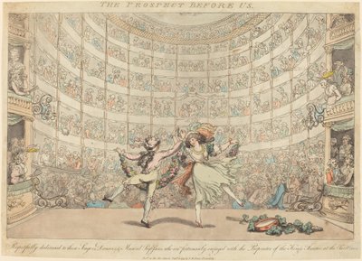 Prospekti edessämme, nro 2 tekijältä Thomas Rowlandson
