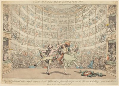 Edessämme oleva Prospect, nro 2 tekijältä Thomas Rowlandson