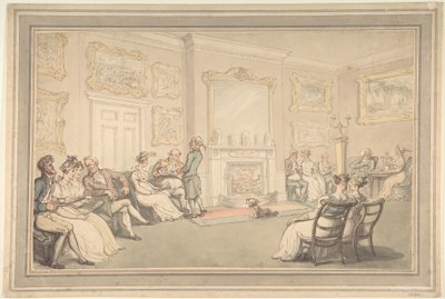 Vastaanotto tekijältä Thomas Rowlandson
