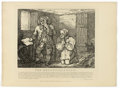Sovinto, Boswellin Hebridien kiertomatkasta. tekijältä Thomas Rowlandson