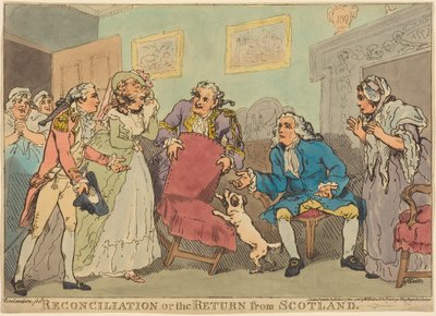 Sovinto, eli Paluu Skotlannista tekijältä Thomas Rowlandson