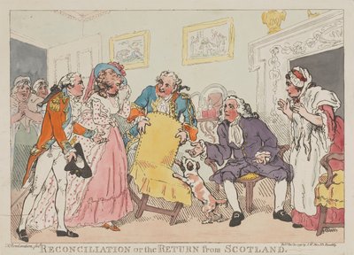 Sovittelu eli paluu Skotlannista tekijältä Thomas Rowlandson