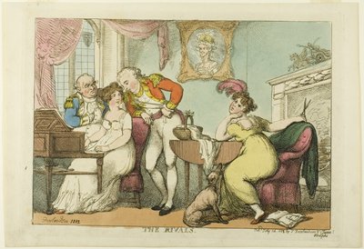 Kilpailijat tekijältä Thomas Rowlandson