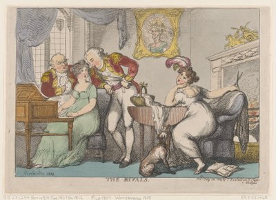 The Rivals, 14. heinäkuuta 1807, 14. heinäkuuta 1807. tekijältä Thomas Rowlandson