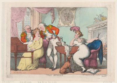 The Rivals, 14. heinäkuuta 1807, 14. heinäkuuta 1807. tekijältä Thomas Rowlandson