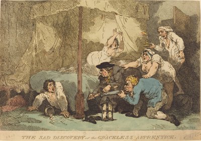 Surullinen löytö tai armoton oppipoika tekijältä Thomas Rowlandson