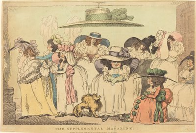 Täydentävä aikakauslehti tekijältä Thomas Rowlandson