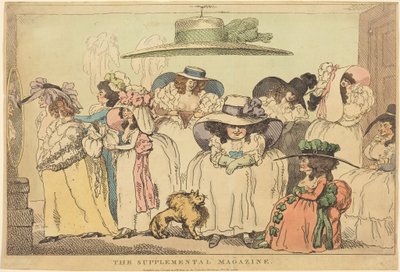 Lisälehti tekijältä Thomas Rowlandson