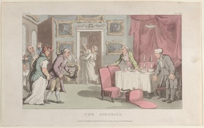 The Surprise, The Vicar of Wakefield, 1. toukokuuta 1817., 1. toukokuuta 1817. tekijältä Thomas Rowlandson