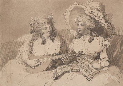 The Syrens, 10. huhtikuuta 1787, 10. huhtikuuta 1787. tekijältä Thomas Rowlandson