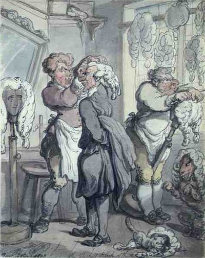 "Paksin lohko kolmesta" tekijältä Thomas Rowlandson