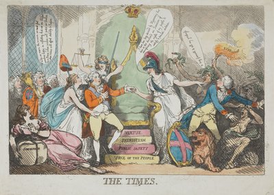 The Times tekijältä Thomas Rowlandson