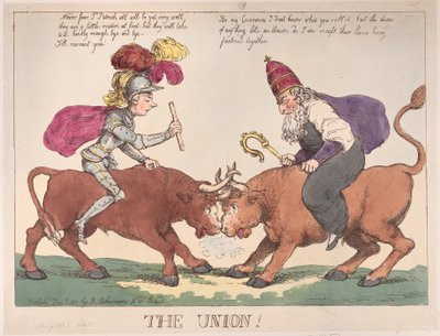 Liitto, 1. tammikuuta 1801., 1. tammikuuta 1801. tekijältä Thomas Rowlandson