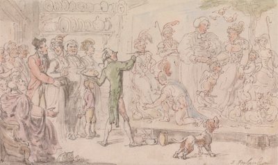 Wakefieldin kirkkoherra: Perhekuva tekijältä Thomas Rowlandson