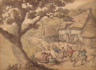 Kylätanssi tekijältä Thomas Rowlandson