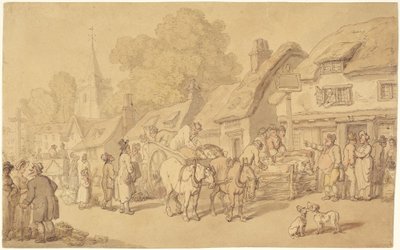 The Woolpack Inn tekijältä Thomas Rowlandson