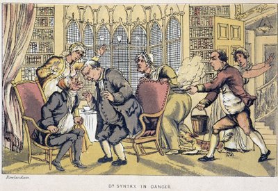 Konsultaatio - "" Doctor Syntaxin kolmella kiertueella: maalauksellista lohtua ja vaimoa etsimässä" William Combe, ill. Rowlandson tekijältä Thomas Rowlandson