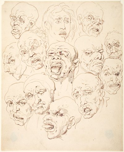 Kolmetoista päätä tekijältä Thomas Rowlandson