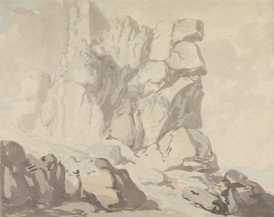 Tintagelin linna tekijältä Thomas Rowlandson