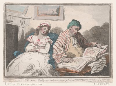 Antiikki ei yksin voi miellyttää silmää tai maku eroa, 20. marraskuuta 1786, 20 marraskuuta 1786. tekijältä Thomas Rowlandson