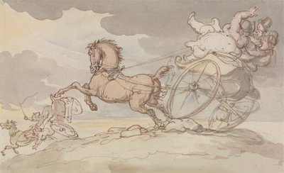 Kaksi keikkaa pulassa tekijältä Thomas Rowlandson