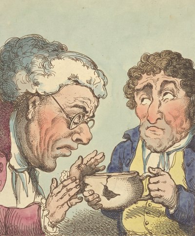 Kunnioitus, 1800., 1800. tekijältä Thomas Rowlandson