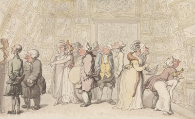 Näyttely Royal Academyssä tekijältä Thomas Rowlandson