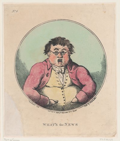 Mitä uutisia, 20. lokakuuta 1799, 20. lokakuuta 1799. tekijältä Thomas Rowlandson