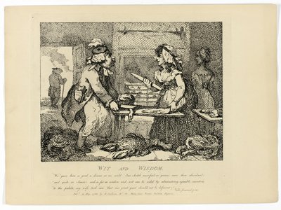Nokkeluutta ja viisautta Boswellin Hebridien kiertomatkasta. tekijältä Thomas Rowlandson
