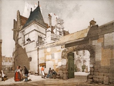 Hotel Cluny, kentän ulkopuoli tekijältä Thomas Shotter Boys