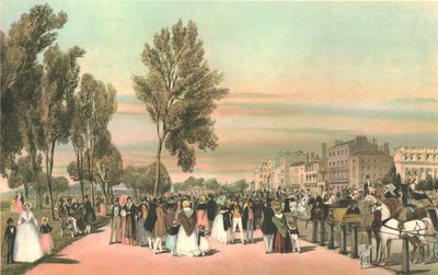 Hyde Park lähellä Grosvenor Gatea. tekijältä Thomas Shotter Boys