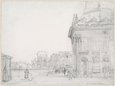 Île de la Cité Institutista nähtynä, Pariisi tekijältä Thomas Shotter Boys
