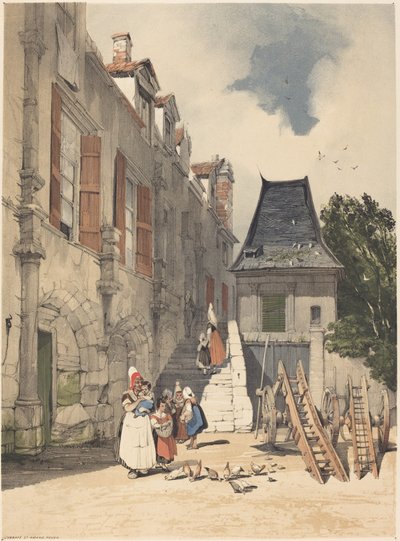 St. Amand Abbey, Rouen tekijältä Thomas Shotter Boys