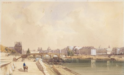 Pont Royal vuonna 1833 tekijältä Thomas Shotter Boys