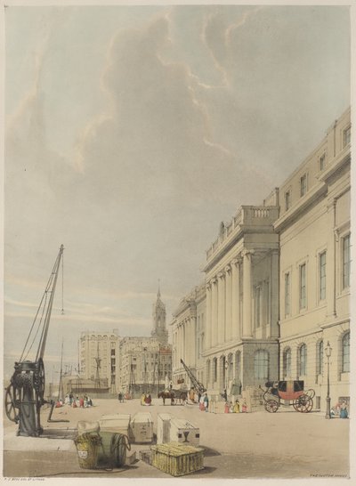 Lontoo sellaisena kuin se on: Doorway, The Custom House tekijältä Thomas Shotter Boys