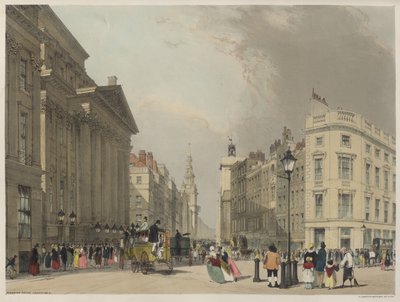 Lontoo sellaisena kuin se on: Mansion House, Cheapside tekijältä Thomas Shotter Boys