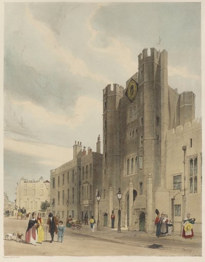 Lontoo sellaisena kuin se on: North Front St. Jamesin palatsiin, Cleveland Row