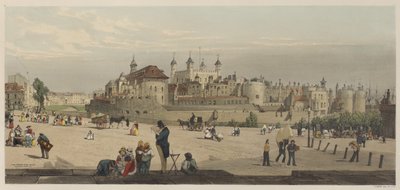 Lontoo sellaisena kuin se on: Tower and Mint, Great Tower Hillistä tekijältä Thomas Shotter Boys